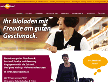 Tablet Screenshot of naturkostinsel.com